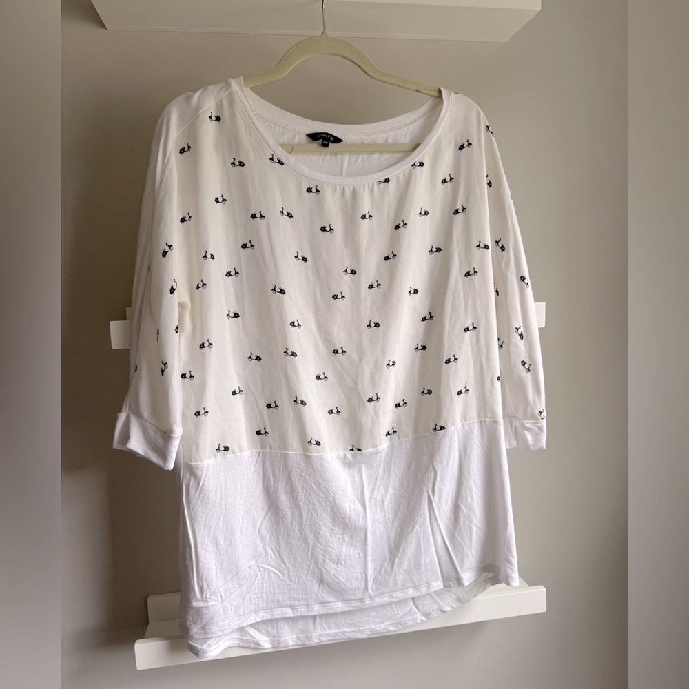 RW co scooter shirt EUC M